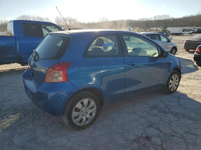 JTDJT923985187292 - 2008 TOYOTA YARIS BLUE photo 3