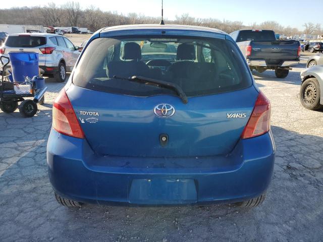 JTDJT923985187292 - 2008 TOYOTA YARIS BLUE photo 6