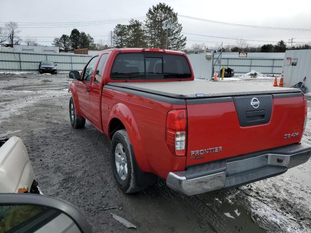 1N6AD06W79C403163 - 2009 NISSAN FRONTIER KING CAB SE RED photo 2