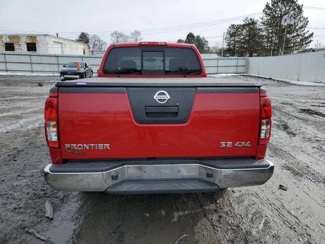 1N6AD06W79C403163 - 2009 NISSAN FRONTIER KING CAB SE RED photo 6