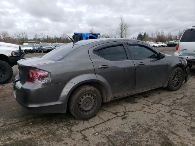 1C3CDZAB0EN190581 - 2014 DODGE AVENGER SE GRAY photo 3