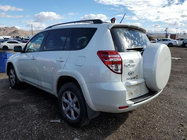 JTMYF4DV5B5039543 - 2011 TOYOTA RAV4 LIMITED WHITE photo 2