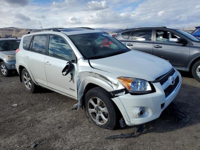 JTMYF4DV5B5039543 - 2011 TOYOTA RAV4 LIMITED WHITE photo 4