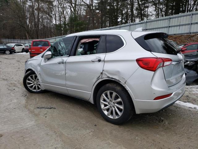 LRBFXCSA9KD008976 - 2019 BUICK ENVISION ESSENCE فضي صورة 2