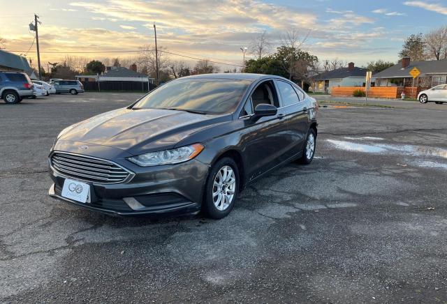 3FA6P0G7XJR167675 - 2018 FORD FUSION S CHARCOAL photo 2