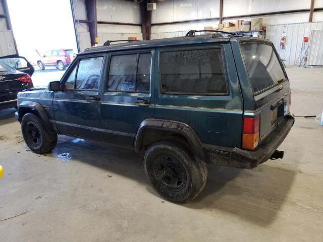 1J4FT68S9SL563473 - 1995 JEEP CHEROKEE SPORT GREEN photo 2