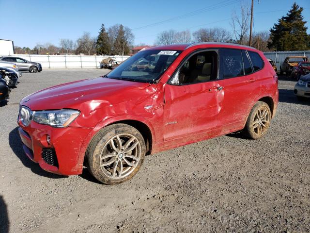 5UXWX7C50F0K34703 - 2015 BMW X3 XDRIVE35I RED photo 1