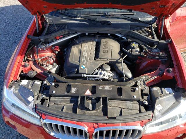 5UXWX7C50F0K34703 - 2015 BMW X3 XDRIVE35I RED photo 12
