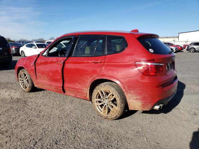 5UXWX7C50F0K34703 - 2015 BMW X3 XDRIVE35I RED photo 2