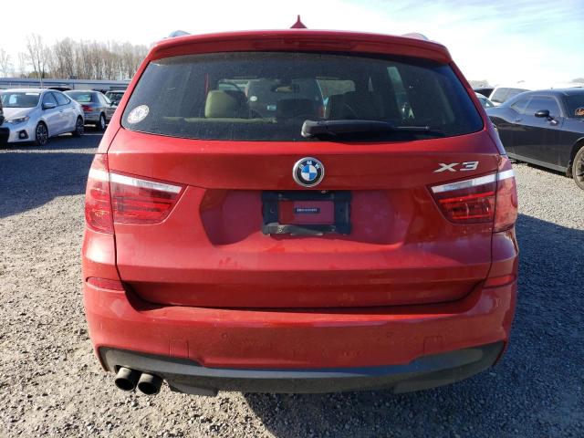 5UXWX7C50F0K34703 - 2015 BMW X3 XDRIVE35I RED photo 6