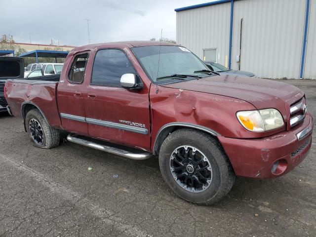 5TBRU34196S482417 - 2006 TOYOTA TUNDRA ACCESS CAB SR5 BURGUNDY photo 4