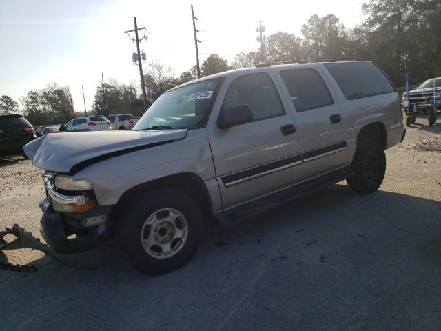 1GNEC16Z84J237562 - 2004 CHEVROLET SUBURBAN C1500 SILVER photo 1