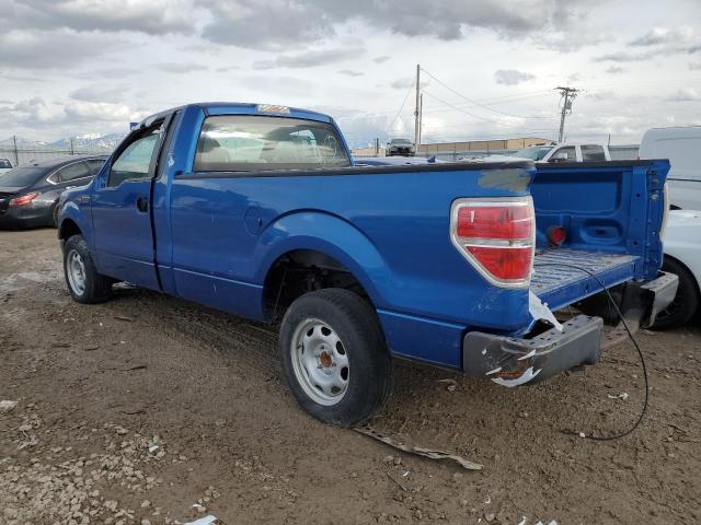 1FTMF1CW7AKA20970 - 2010 FORD F150 BLUE photo 2