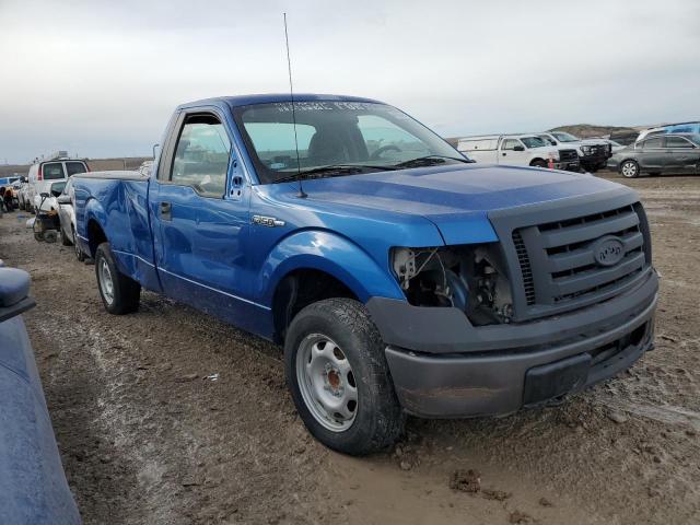 1FTMF1CW7AKA20970 - 2010 FORD F150 BLUE photo 4