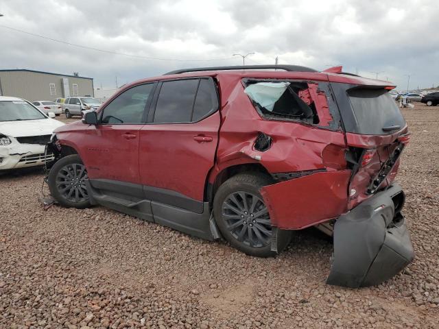 1GNERJKW5NJ108271 - 2022 CHEVROLET TRAVERSE RS RED photo 2