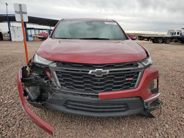 1GNERJKW5NJ108271 - 2022 CHEVROLET TRAVERSE RS RED photo 5