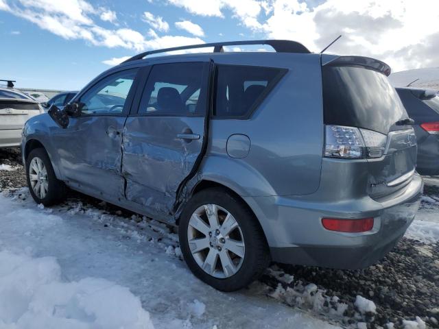 JA4JT3AW3DU020266 - 2013 MITSUBISHI OUTLANDER SE GRAY photo 2