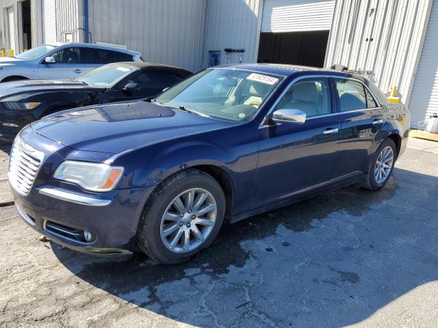 2C3CCAET3DH661850 - 2013 CHRYSLER 300C BLUE photo 1