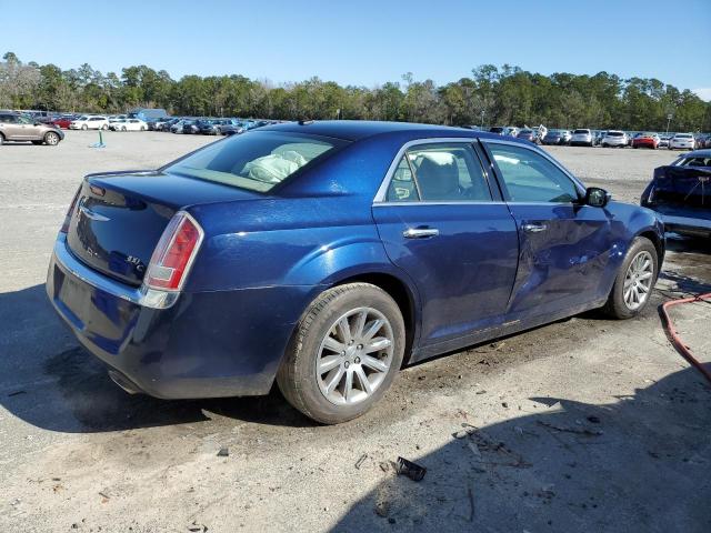 2C3CCAET3DH661850 - 2013 CHRYSLER 300C BLUE photo 3