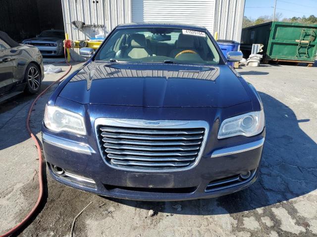 2C3CCAET3DH661850 - 2013 CHRYSLER 300C BLUE photo 5