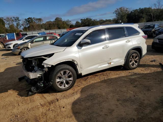 5TDKKRFH4ES027808 - 2014 TOYOTA HIGHLANDER XLE 白色 照片 1