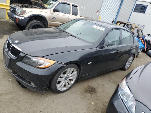 WBAVA37587NE25016 - 2007 BMW 3 SERIES I BLACK photo 1