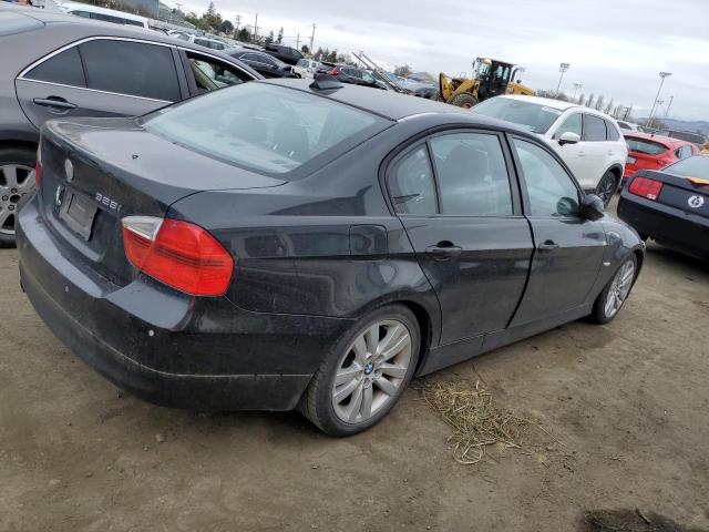 WBAVA37587NE25016 - 2007 BMW 3 SERIES I შავი ფოტო 3