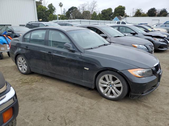 WBAVA37587NE25016 - 2007 BMW 3 SERIES I BLACK photo 4