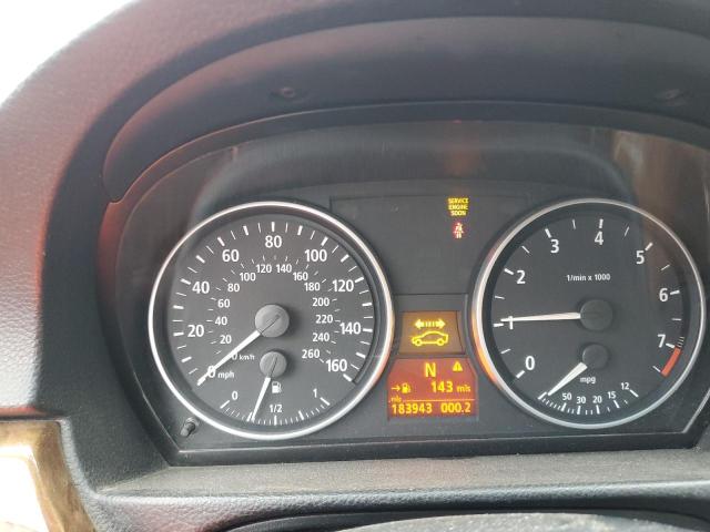 WBAVA37587NE25016 - 2007 BMW 3 SERIES I შავი ფოტო 9