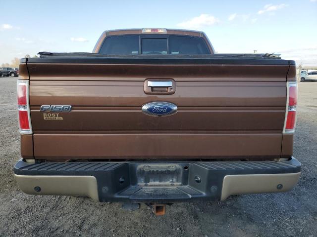 1FTFW1ET1CFB10056 - 2012 FORD F150 SUPERCREW BROWN photo 6