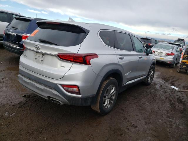 5NMS3CAD1KH069351 - 2019 HYUNDAI SANTA FE SEL SILVER photo 3