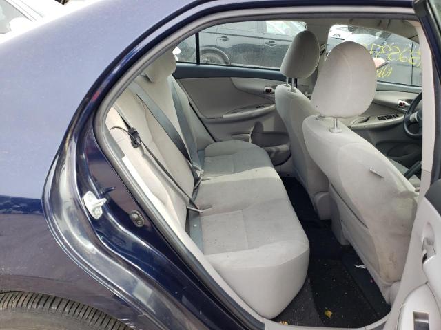 2T1BU4EE0CC915627 - 2012 TOYOTA COROLLA BASE BLUE photo 10
