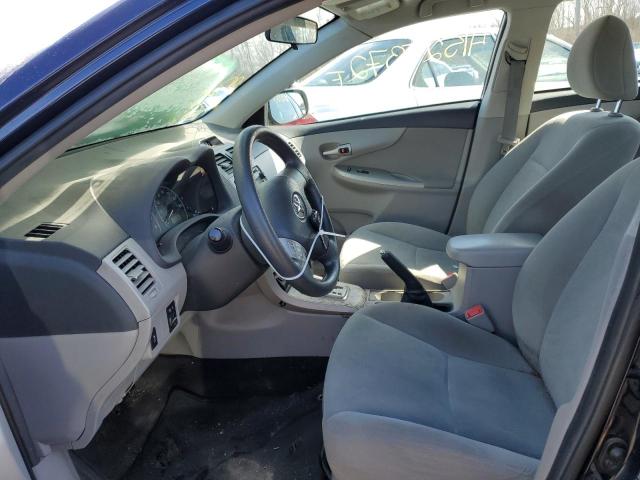 2T1BU4EE0CC915627 - 2012 TOYOTA COROLLA BASE BLUE photo 7