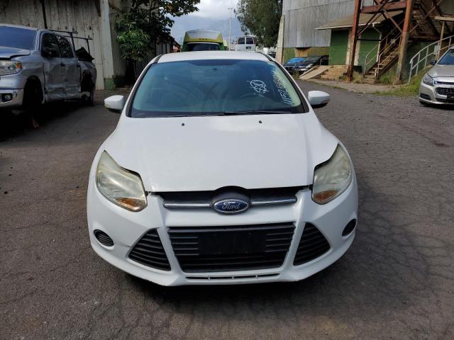 1FADP3K22EL300583 - 2014 FORD FOCUS SE WHITE photo 5