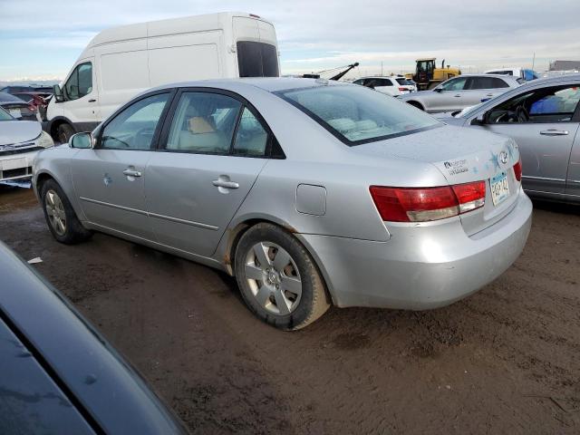 5NPET46C08H377836 - 2008 HYUNDAI SONATA GLS SILVER photo 2