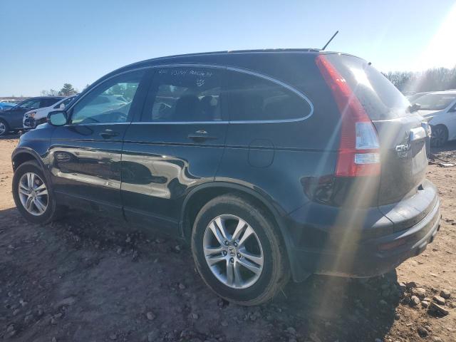 5J6RE4H50AL062685 - 2010 HONDA CR-V EX BLACK photo 2