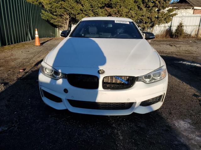 WBA3R5C59EK186282 - 2014 BMW 435 XI WHITE photo 5