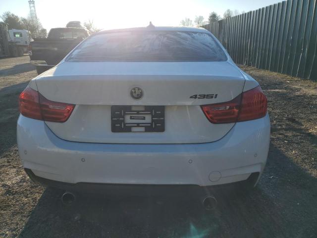 WBA3R5C59EK186282 - 2014 BMW 435 XI WHITE photo 6