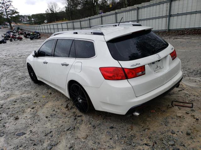 JH4CW2H66CC004071 - 2012 ACURA TSX TECH WHITE photo 2