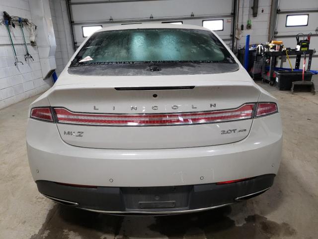 3LN6L5B96KR610705 - 2019 LINCOLN MKZ WHITE photo 6