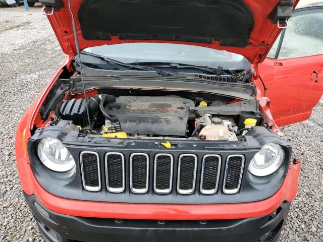 ZACCJBBT6GPD15936 - 2016 JEEP RENEGADE LATITUDE RED photo 11