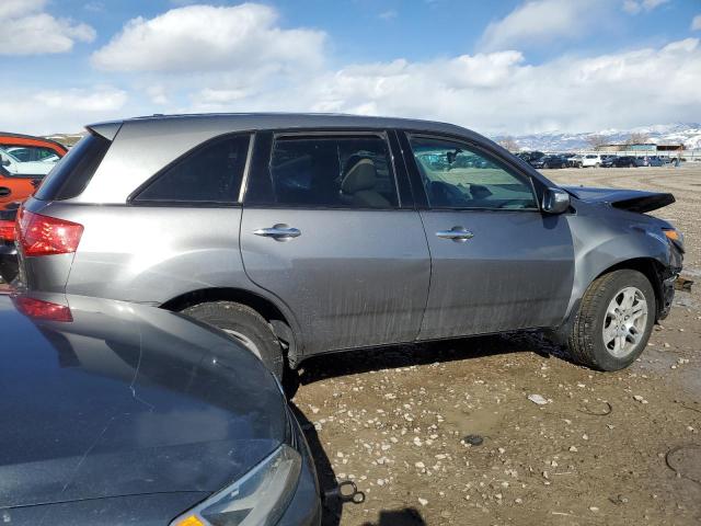 2HNYD28609H515465 - 2009 ACURA MDX TECHNOLOGY SILVER photo 3