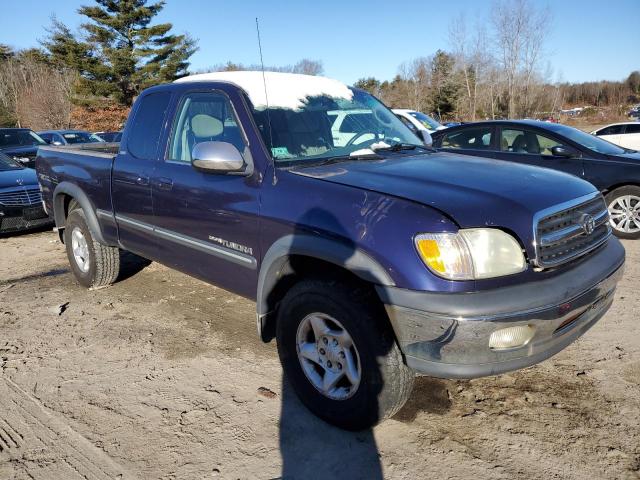 5TBBT44112S323377 - 2002 TOYOTA TUNDRA ACCESS CAB BLUE photo 4