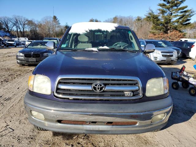 5TBBT44112S323377 - 2002 TOYOTA TUNDRA ACCESS CAB ლურჯი ფოტო 5