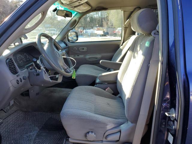 5TBBT44112S323377 - 2002 TOYOTA TUNDRA ACCESS CAB ლურჯი ფოტო 7