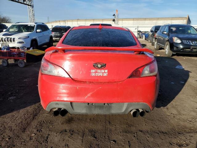 KMHHT6KD5CU070759 - 2012 HYUNDAI GENESIS CO 2.0T RED photo 6