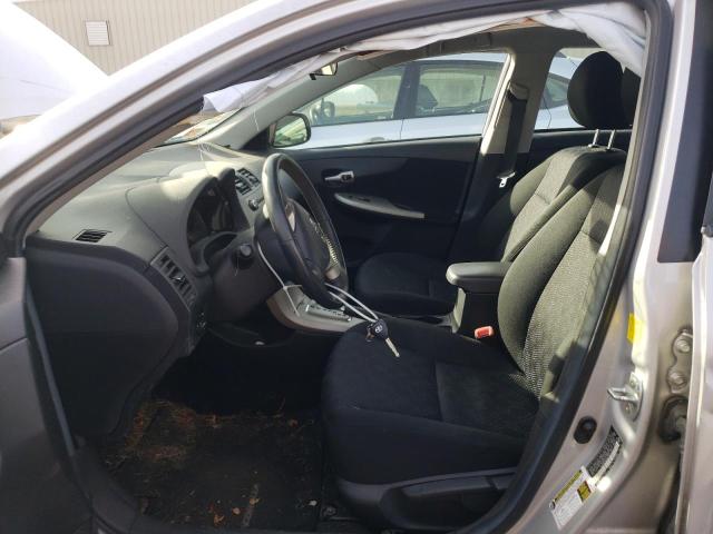 2T1BU4EE6AC451417 - 2010 TOYOTA COROLLA BASE SILVER photo 7