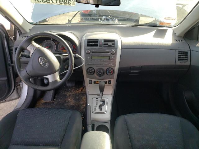 2T1BU4EE6AC451417 - 2010 TOYOTA COROLLA BASE SILVER photo 8