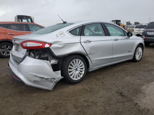 3FA6P0PU7GR315604 - 2016 FORD FUSION SE PHEV SILVER photo 3