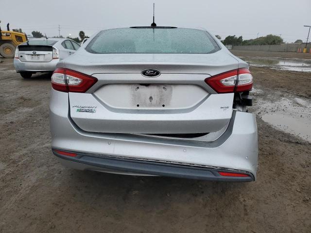 3FA6P0PU7GR315604 - 2016 FORD FUSION SE PHEV SILVER photo 6